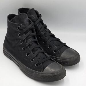 Converse All Star Hi Triple Black Monochrome M3310 Sneakers Men’s 5 Women's 7